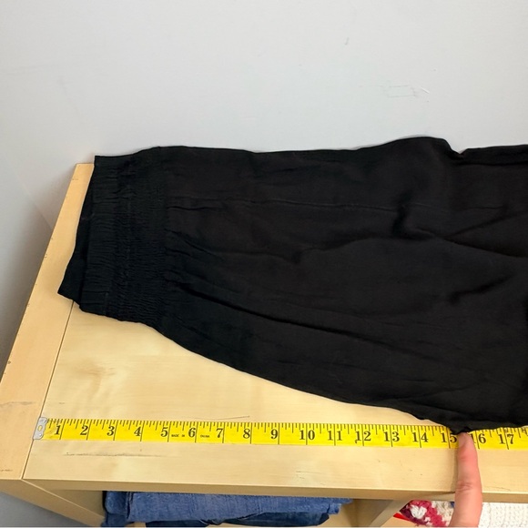 Embroidered Wide Leg Wrap Pants Boho Resort Style - Picture 14 of 16